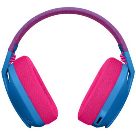 Audífonos Gaming Logitech G435 Inalámbricos Micrófono Lightspeed Color Azul-Frambuesa
