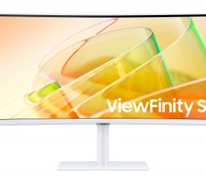 Monitor Curvo Samsung ViewFinity S6 S65TC LED 34", 3440x1440 Ultra Wide Quad HD, FreeSync, 100Hz, HDMI/DisplayPort, Bocinas Integradas, Blanco