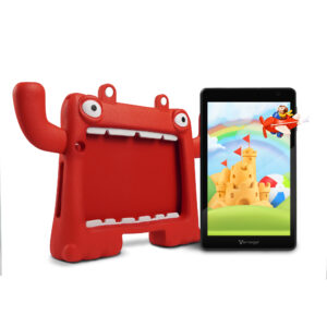 Tablet Vorago PAD-8-KIDS 8" Quadcore 64GB Ram 4GB 2MP/5MP Android 13 Funda Roja