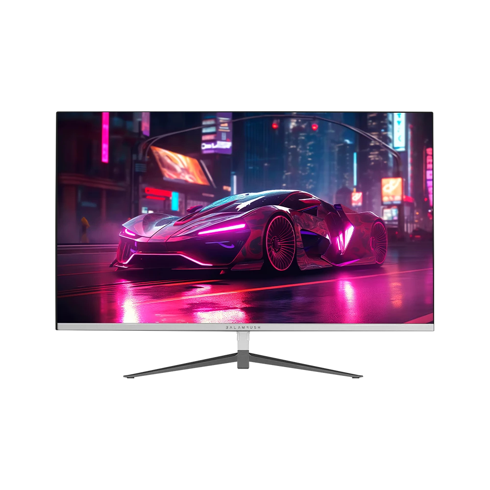 Monitor Gamer Acteck Plano 27" Ultra Odyssey II MGX27 VA + 165Hz + 1ms + Full HD 1080p HDMI + DP + TYPE-C 15W + 3.5mm + VESA 100 x 100 mm Blanco