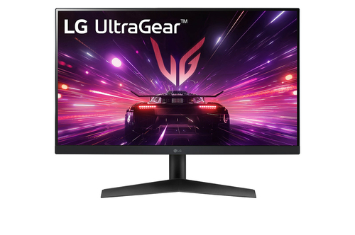 Monitor Gaming LG 24GS60F-B LED 24 Ultra Gear Panel IPS 1920X1080 FHD Frecuencia 180Hz negro HDMI DP Headphone out Flicker safe Motion Blur Reduction Tech Black Stabilizer Crosshair AMD FreeSync HDR 10