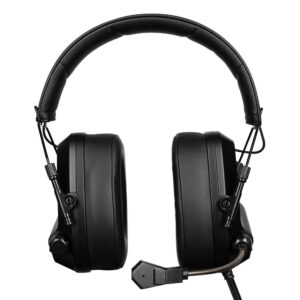 Game Factor Audífonos Gamer HSG550 7.1 para PC, Alámbrico, USB, Negro
