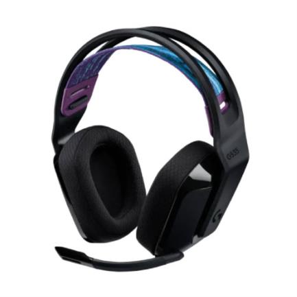 Logitech Audífonos Gamer G535 Lightspeed, Inalámbrico, USB-C, Negro