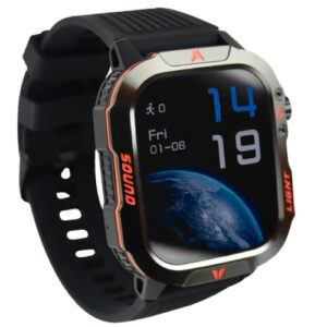 Perfect Choice Smartwatch Everest, Touch, Bluetooth, Android/iOS, Negro - Resistente al Agua