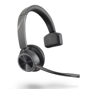 Poly Monoaural Voyager 4310 UC, Inalámbrico, Bluetooth, Negro