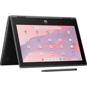 Laptop HP Chromebook Fortis x360 11.6" 1366x768 HD Táctil, Intel N100, 4GB, 32GB eMMC, ChromeOS, Español