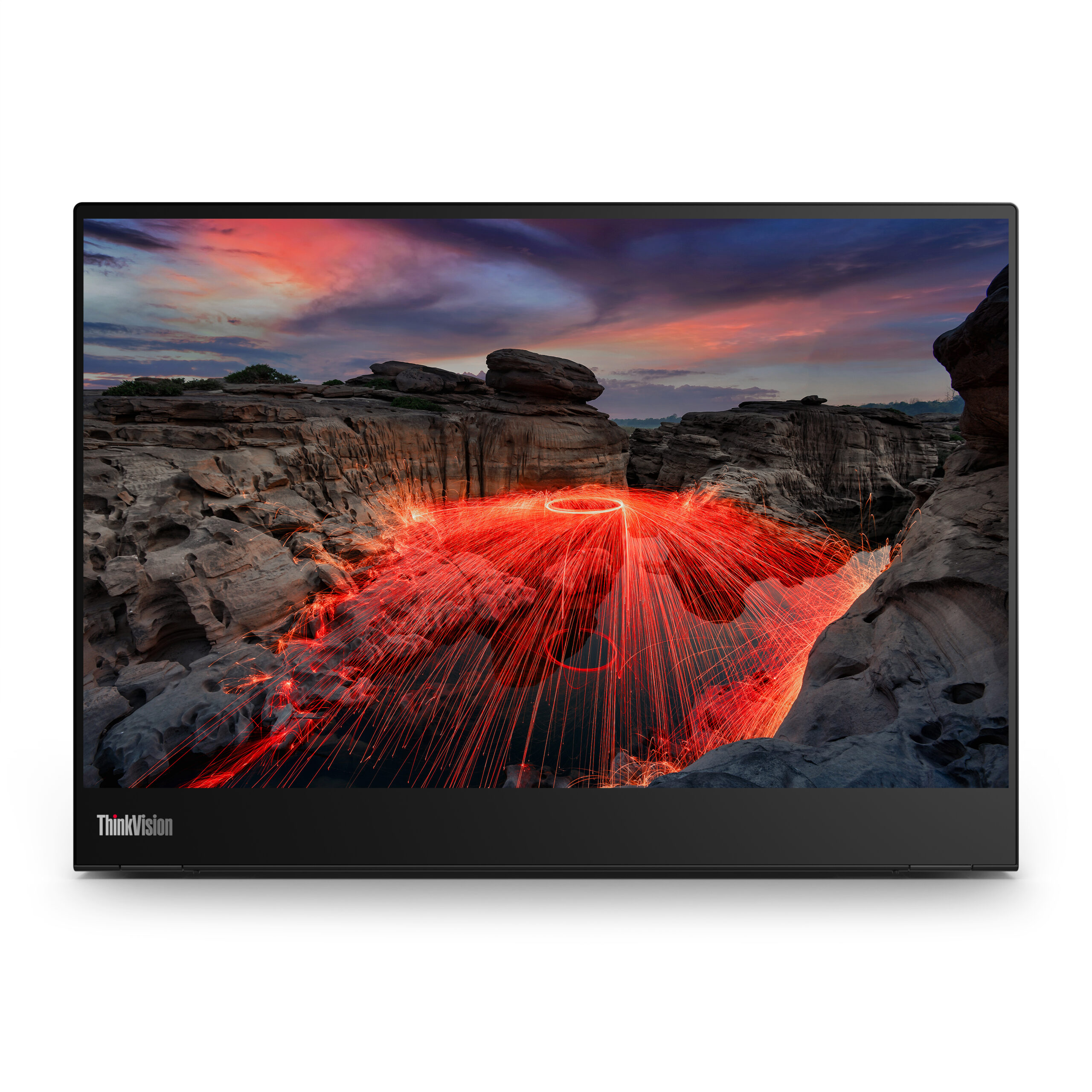 Monitor Lenovo ThinkVision M14t Gen 2 LED Touch 14", 2240x1400, 60Hz, Negro