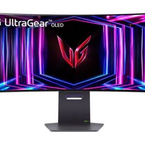 Monitor Gamer Curvo LG 34GS95QE OLED 34", 3440x1440 Ultra Wide Quad HD, G-Sync/FreeSync, 240Hz, HDMI/DisplayPort, Negro