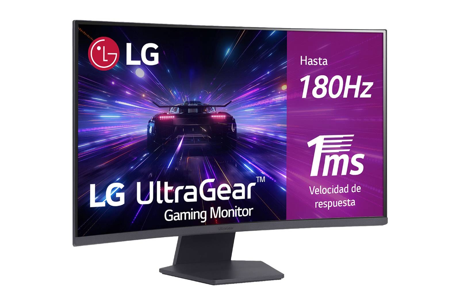Monitor Gamer Curvo LG Ultragear 32GS60QC LED 31.5", 2560x1440, FreeSync, 180Hz, HDMI/DisplayPort, Negro