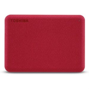 Disco duro Toshiba Canvio Advance Externo 2TB 2.5" USB 3.0 Color Rojo
