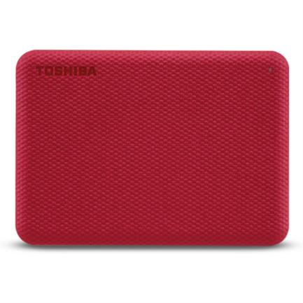 Disco duro Toshiba Canvio Advance Externo 2TB 2.5" USB 3.0 Color Rojo