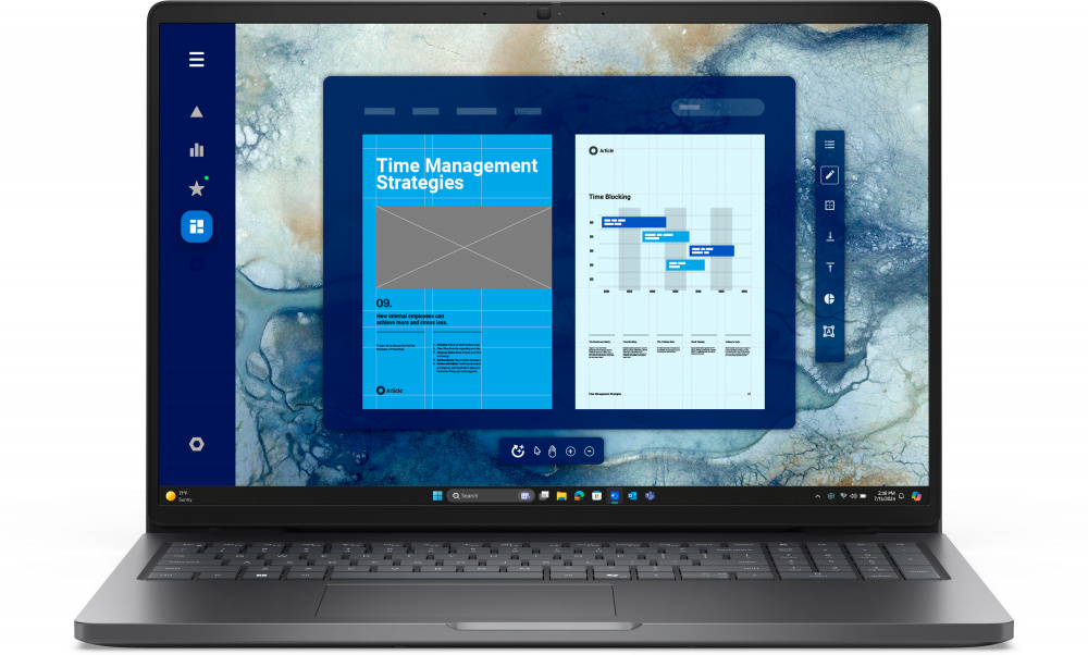 Laptop Dell CTV12, 16" 1920x1200 WUXGA, Intel Core Ultra 7 150U, 16GB, 512GB SSD, Windows 11 Pro, Español