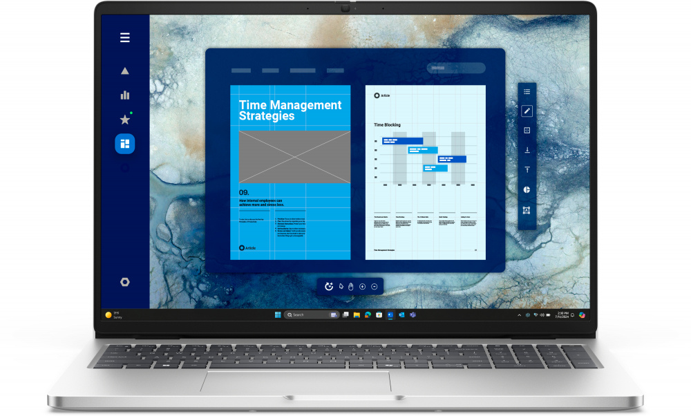 Laptop Dell PRO 16, 16" 1920x1200 WUXGA, Intel Core Ultra 5 235U, 16GB, 512GB SSD, Windows 11 Pro, Español