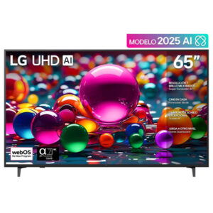 LG Smart TV LED UA75 65", 4K Ultra HD, Negro
