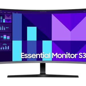 Monitor Curvo Samsung Essential S3 S39GD LCD 32", 1920x1080 Full HD, 100Hz, HDMI, Negro